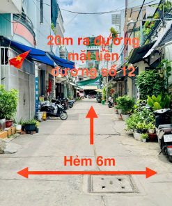 Bán nhà hẻm 168 đường số 12