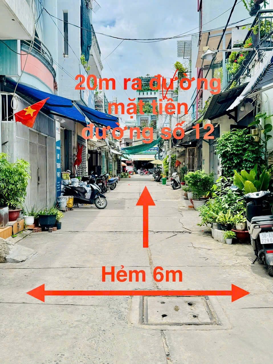 Bán nhà hẻm 168 đường số 12